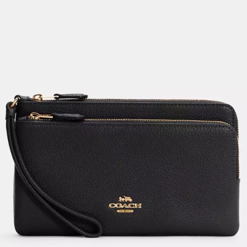 Coach Double Zip Wallet